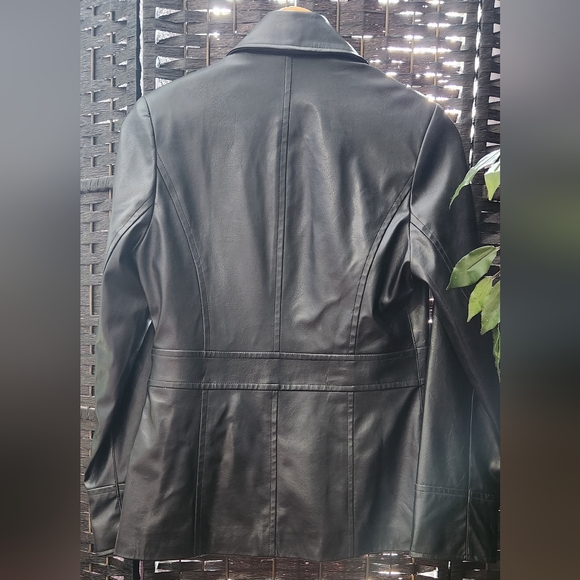NUAGE faux leather jacket - Picture 3 of 13
